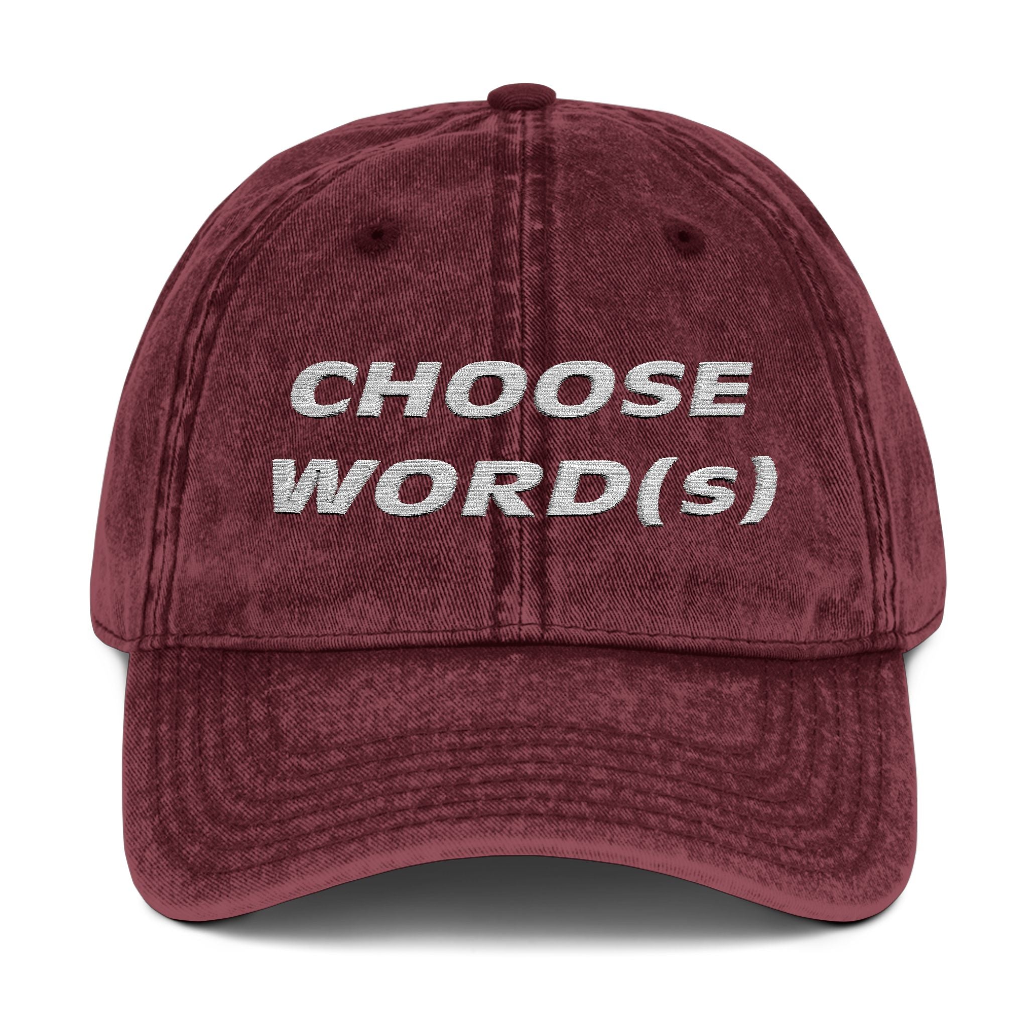 "Nightlife Elements" Custom Vintage Cap – Personalized Embroidered Style with Purpose